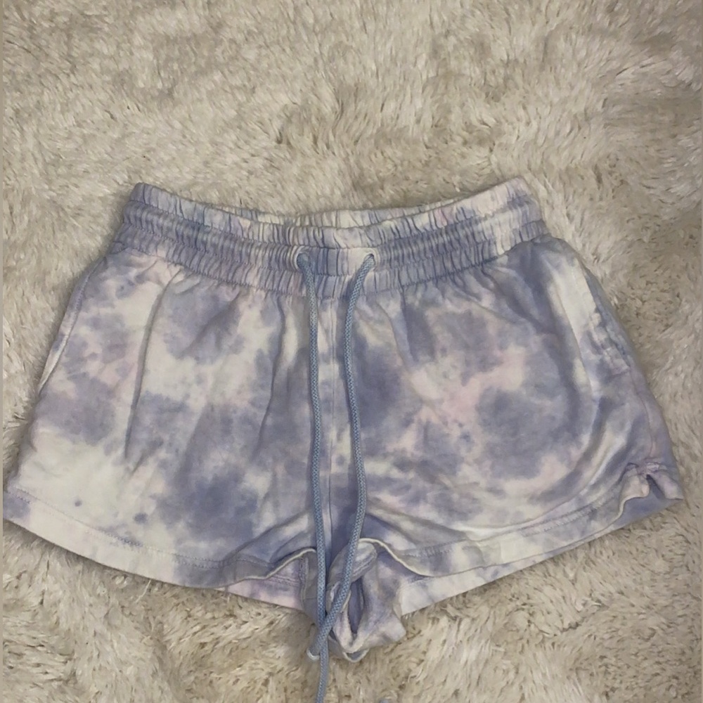 PACSUN purple n white shorts